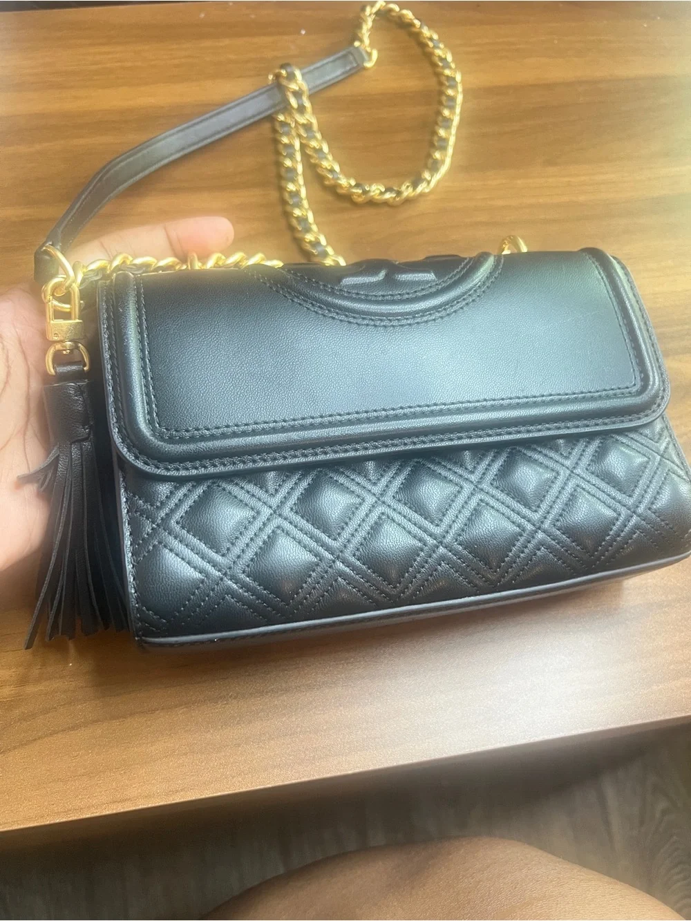 Tory Burch Fleming Small Convertible Shoulder Bag